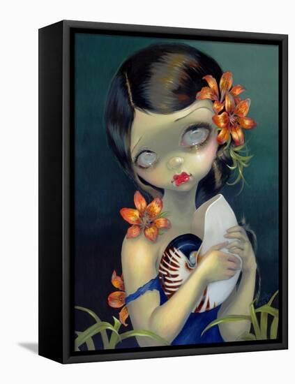 Tiger Lily, Tiger Nautilus-Jasmine Becket-Griffith-Framed Stretched Canvas