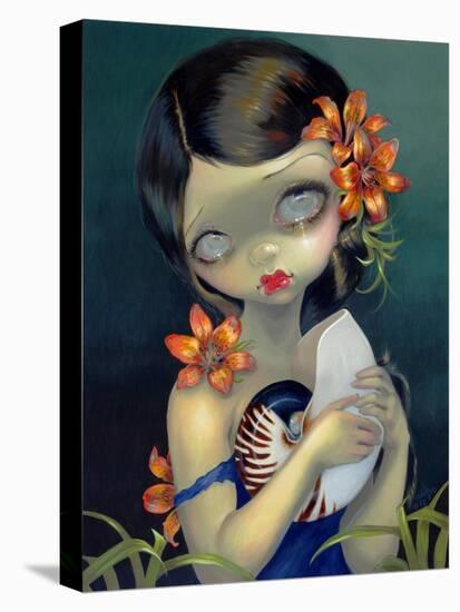 Tiger Lily, Tiger Nautilus-Jasmine Becket-Griffith-Stretched Canvas