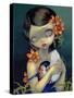 Tiger Lily, Tiger Nautilus-Jasmine Becket-Griffith-Stretched Canvas