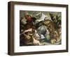 Tiger, Lion and Leopard Hunt, 1616-Peter Paul Rubens-Framed Giclee Print