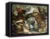 Tiger, Lion and Leopard Hunt, 1616-Peter Paul Rubens-Framed Stretched Canvas