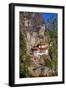 Tiger Nest, Taktsang Goempa Monastery Hanging in the Cliffs, Bhutan-Michael Runkel-Framed Photographic Print