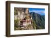 Tiger-Nest, Taktsang Goempa Monastery Hanging in the Cliffs, Bhutan-Michael Runkel-Framed Photographic Print