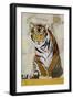 Tiger Perseverance-Jenny McGee-Framed Art Print