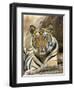 Tiger Portrait Bandhavgarh National Park, India 2007-Tony Heald-Framed Photographic Print