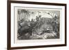 Tiger Retreating into the Jungle-null-Framed Giclee Print