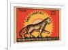 Tiger Safety Matches-null-Framed Art Print