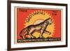 Tiger Safety Matches-null-Framed Premium Giclee Print