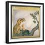 Tiger Screen, Japanese, 1781 (Ink, Colour and Gold on Paper)-Maruyama Okyo-Framed Giclee Print