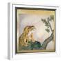 Tiger Screen, Japanese, 1781 (Ink, Colour and Gold on Paper)-Maruyama Okyo-Framed Giclee Print