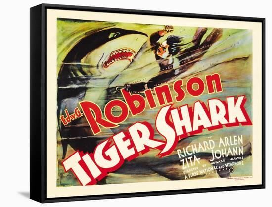 Tiger Shark, 1932-null-Framed Stretched Canvas