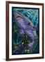 Tiger Shark Paper Mosaic-Lantern Press-Framed Art Print