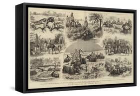 Tiger-Shooting in Lower Bengal-Godefroy Durand-Framed Stretched Canvas