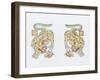 Tiger Spirit Door Keepers, C.1980S-null-Framed Giclee Print