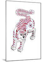 Tiger Stripes-null-Mounted Giclee Print