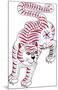 Tiger Stripes-Emilie Ramon-Mounted Giclee Print