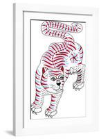 Tiger Stripes-Emilie Ramon-Framed Giclee Print