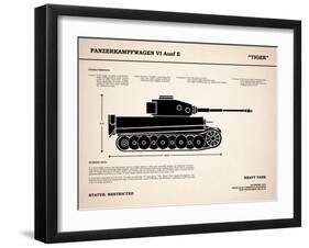 Tiger Tank-Mark Rogan-Framed Art Print