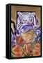 Tiger Think-Graeme Stevenson-Framed Stretched Canvas