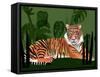 Tiger Tiger I-Alicia Ludwig-Framed Stretched Canvas