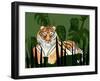 Tiger Tiger II-Alicia Ludwig-Framed Art Print