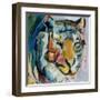 Tiger Tiger-Angela Maritz-Framed Giclee Print