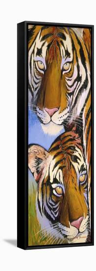 Tiger Tiger-Graeme Stevenson-Framed Stretched Canvas