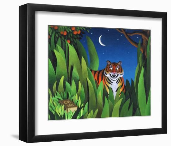 Tiger Tyger-Chris Miles-Framed Art Print