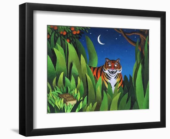 Tiger Tyger-Chris Miles-Framed Art Print