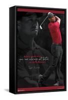 Tiger Woods - Always Get Better-Trends International-Framed Stretched Canvas