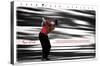 Tiger Woods - Earn Your Stripes-Trends International-Stretched Canvas
