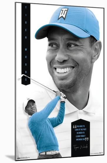 Tiger Woods - Learn From It-Trends International-Mounted Poster