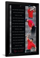 Tiger Woods - Majors-Trends International-Framed Poster