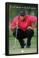 Tiger Woods - The Ball & Me-Trends International-Framed Poster