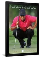 Tiger Woods - The Ball & Me-Trends International-Framed Poster