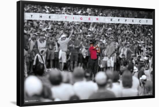 Tiger Woods - The Tiger Effect-Trends International-Framed Poster