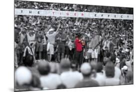 Tiger Woods - The Tiger Effect-Trends International-Mounted Poster