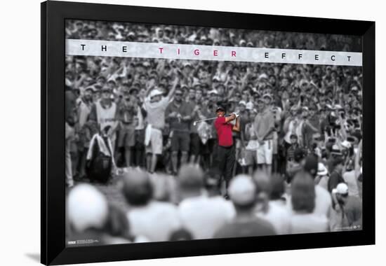 Tiger Woods - The Tiger Effect-Trends International-Framed Poster