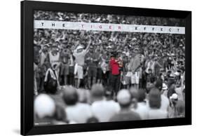 Tiger Woods - The Tiger Effect-Trends International-Framed Poster