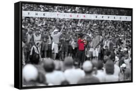 Tiger Woods - The Tiger Effect-Trends International-Framed Stretched Canvas