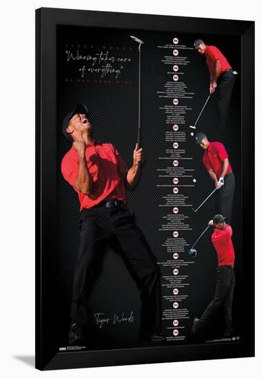 Tiger Woods - Timeline-Trends International-Framed Poster