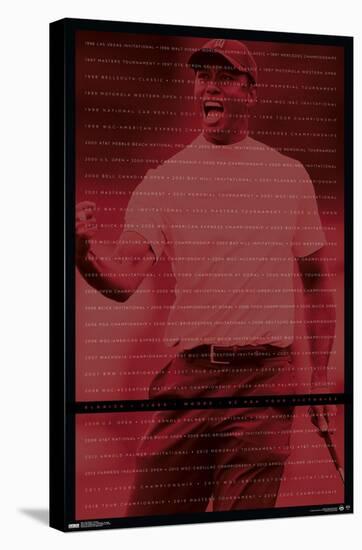 Tiger Woods - Victories-Trends International-Stretched Canvas
