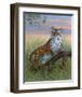 Tiger-null-Framed Art Print