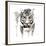 Tiger-Philippe Debongnie-Framed Giclee Print