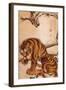 Tiger-Jakuchu Ito-Framed Giclee Print