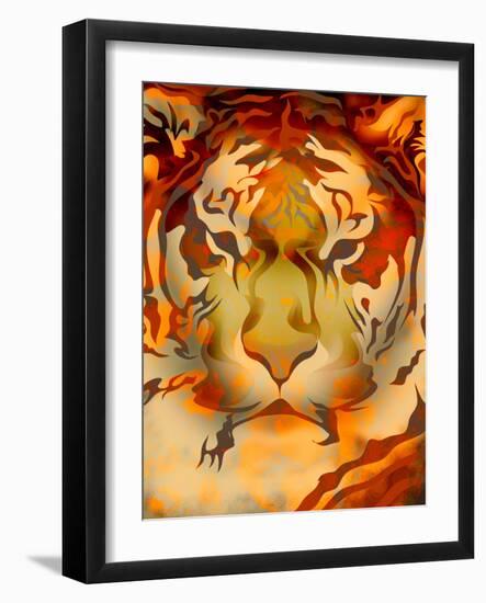 Tiger-null-Framed Giclee Print