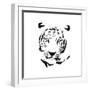 Tiger-null-Framed Art Print