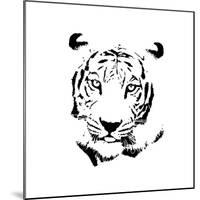 Tiger-null-Mounted Art Print