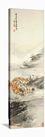 Tiger-Zhang Shanzi-Stretched Canvas
