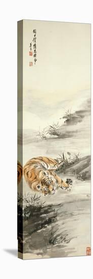 Tiger-Zhang Shanzi-Stretched Canvas